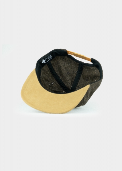 Cap "Bazi" - dunkelbraun (Snapback)